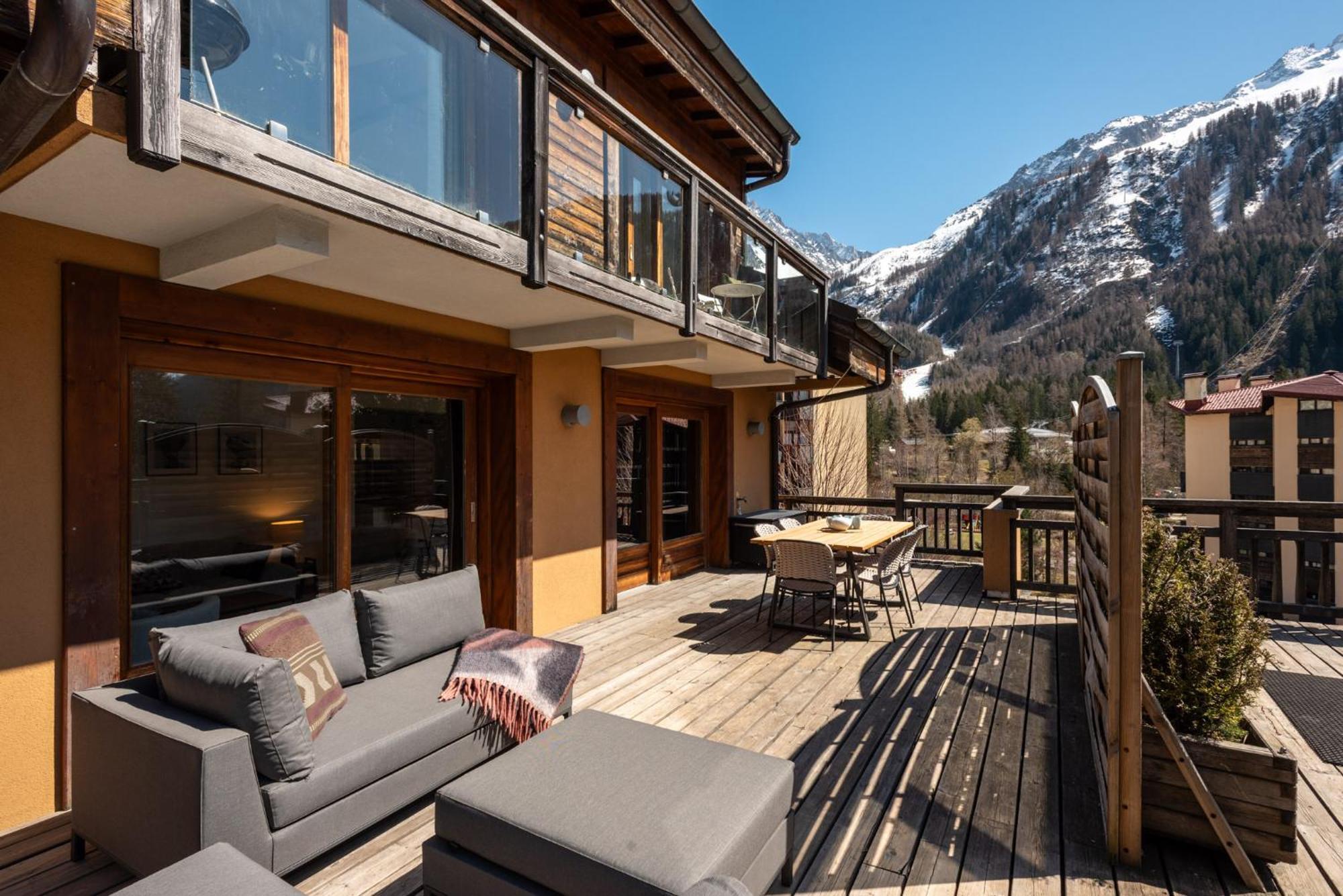 Les Melees Apartments - Alpes Travel - Argentiere Chamonix Exterior photo